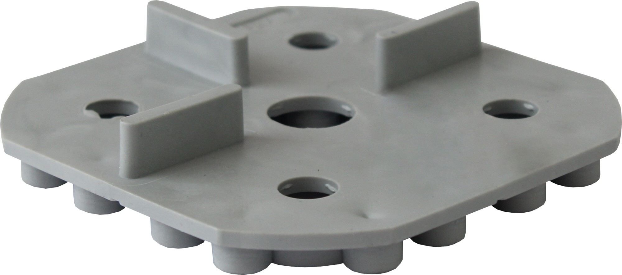VOLFILAGER gummierter Kunststoff GK-UT, 10 mm Höhe, 4x10mm Fuge, 3 Stege (60 Stk.)