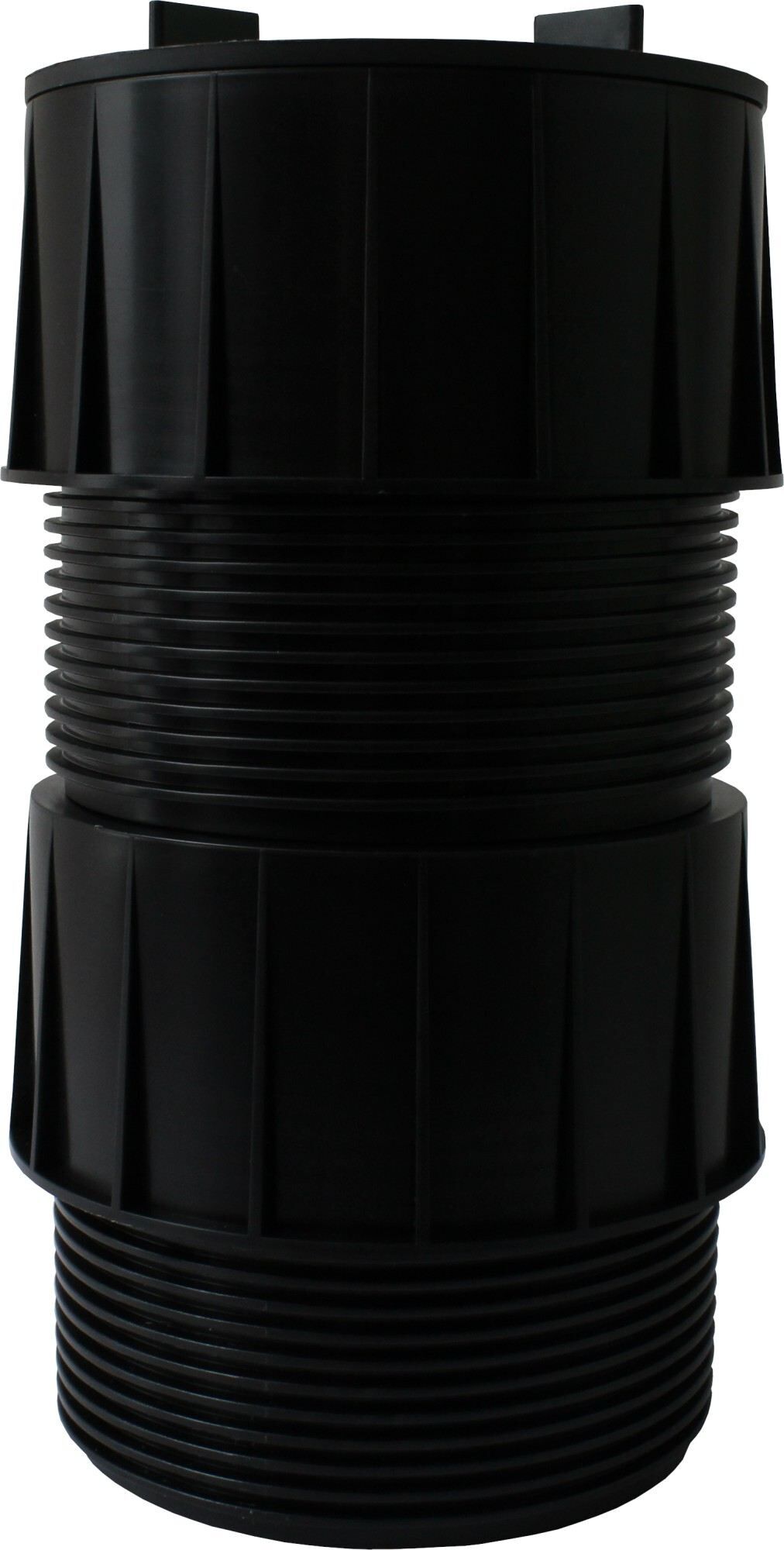 Teleskop Dreh-Stelzlager, 5-tlg. Kunststoff TL-V145, 145-265 mm verstellbare Höhe, 6x10 mm Fuge, ⌀140 mm, 4 Stege (20 Stk.)
