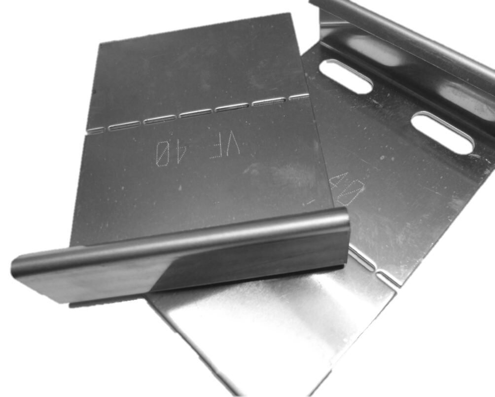 Alu-Verbinder für Uni-Profil, UP-V, 250x140x2 mm