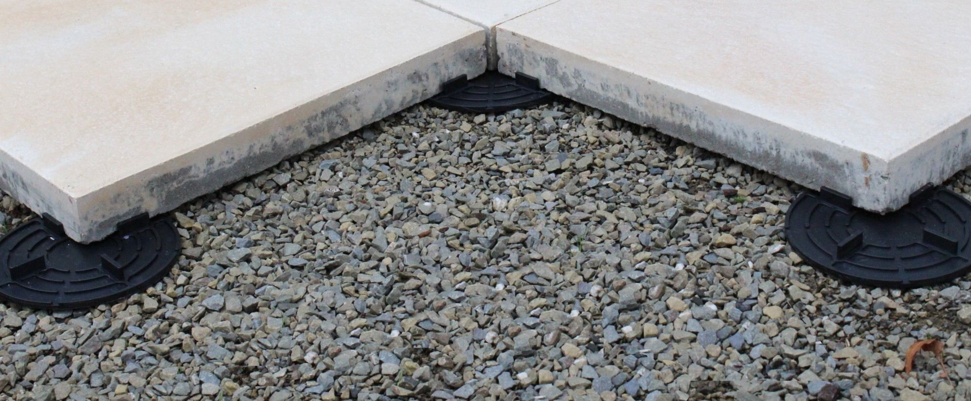 Platte Kunststoff VP-U, 5 mm Höhe, 4x10 mm Fuge, ⌀140 mm, 4 Stege (20 Stk.)