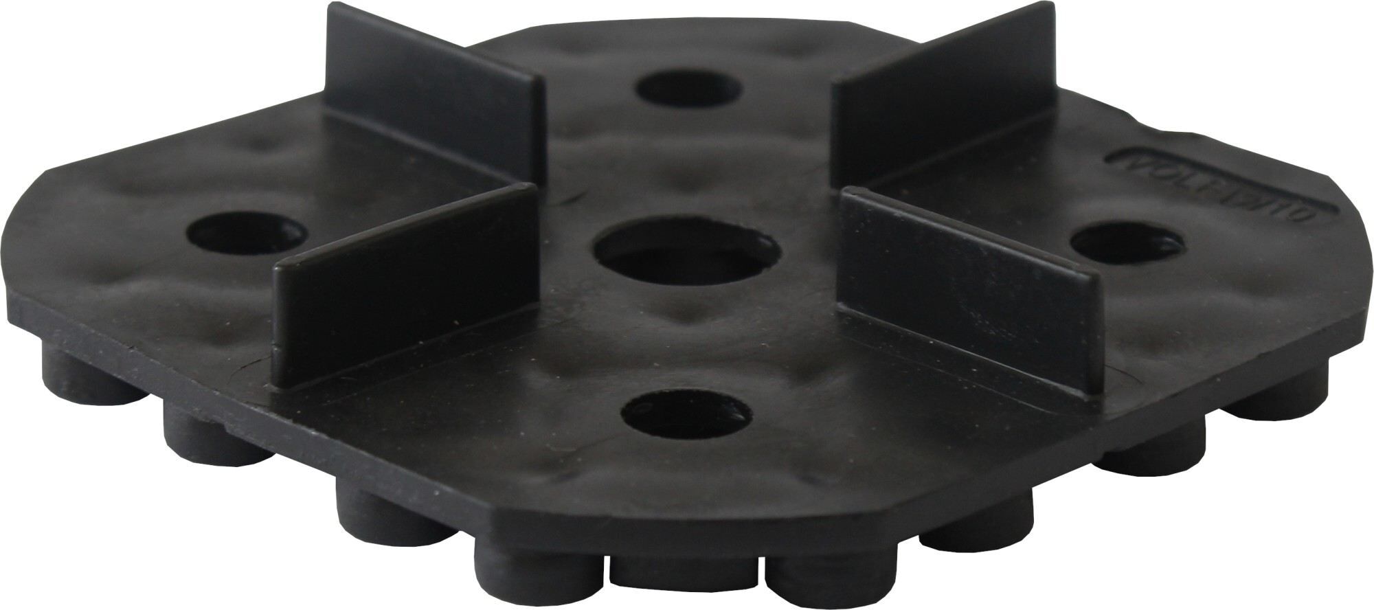 VOLFIp7100211770058038bobbie VOLFILAGER Kunststoff, 4 Stege, WK-U, 10 mm Aufbauhöhe, 10 mm Fugenhöhe, ⌀95 mm