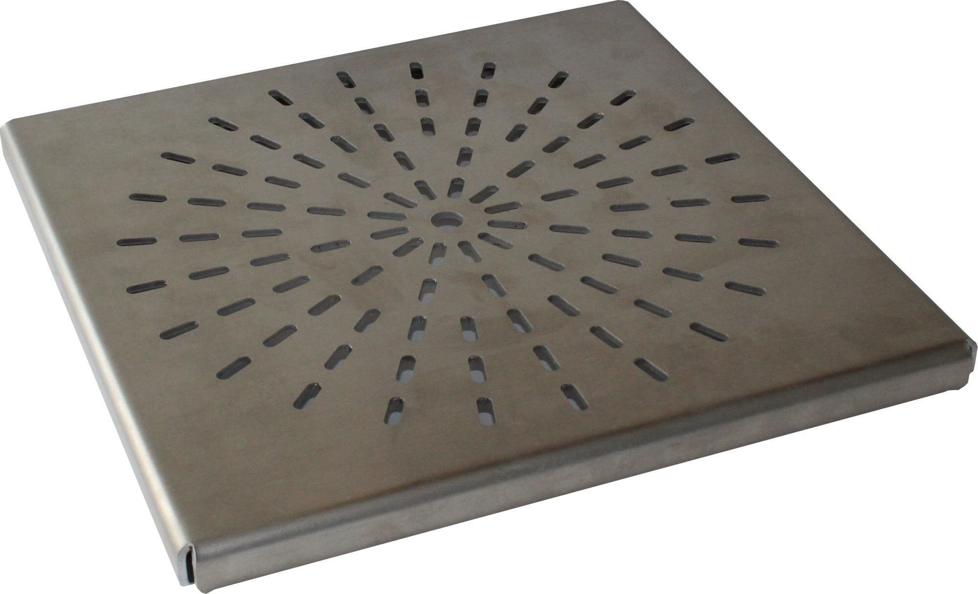 Alu-Drainplatte feste Höhe DP-AF2, 191x191x14 mm, 3mm dick