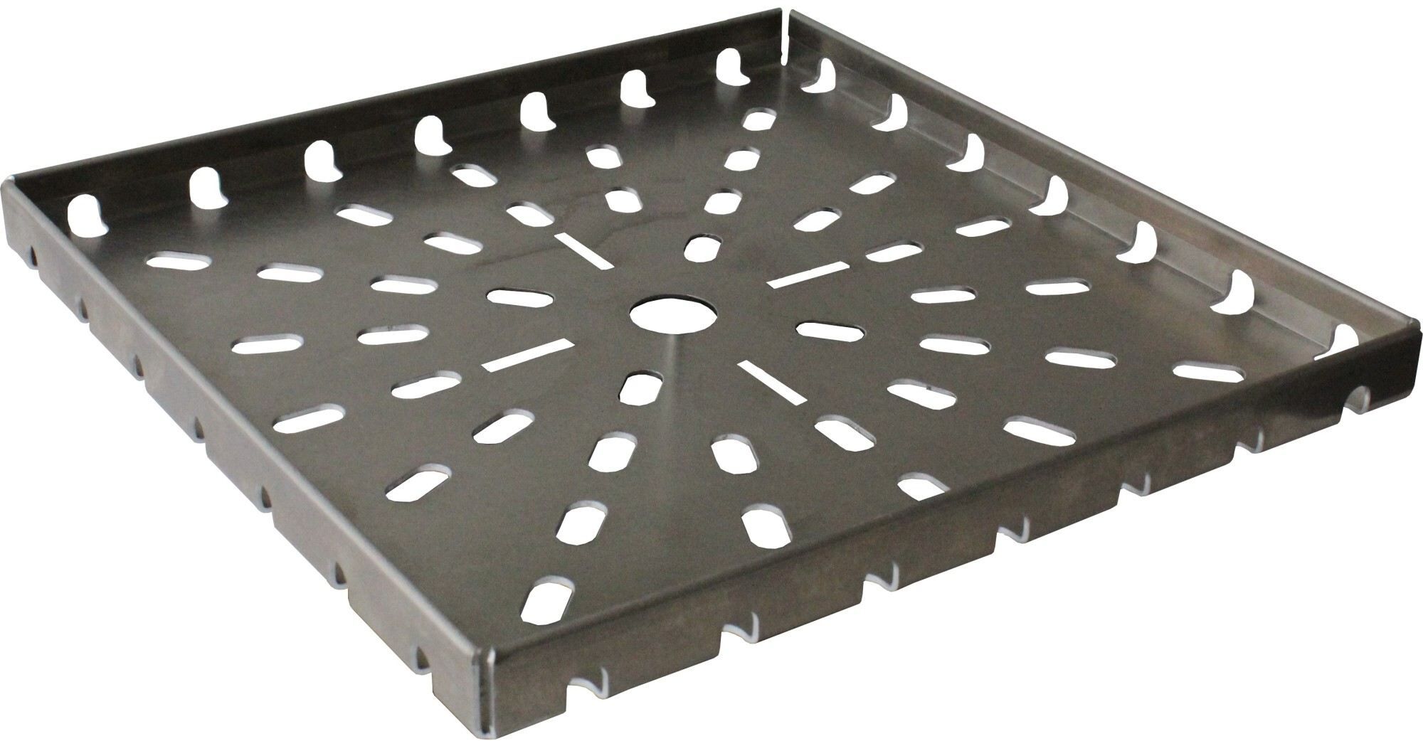 Alu-Draingully feste Höhe DP-GU2, 200x200x17 mm, 2 mm dick