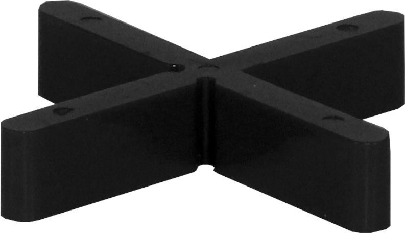 Fugenkreuz Kunststoff FK-A, 5x10 mm Fuge, Schwarz (1000 Stk.)
