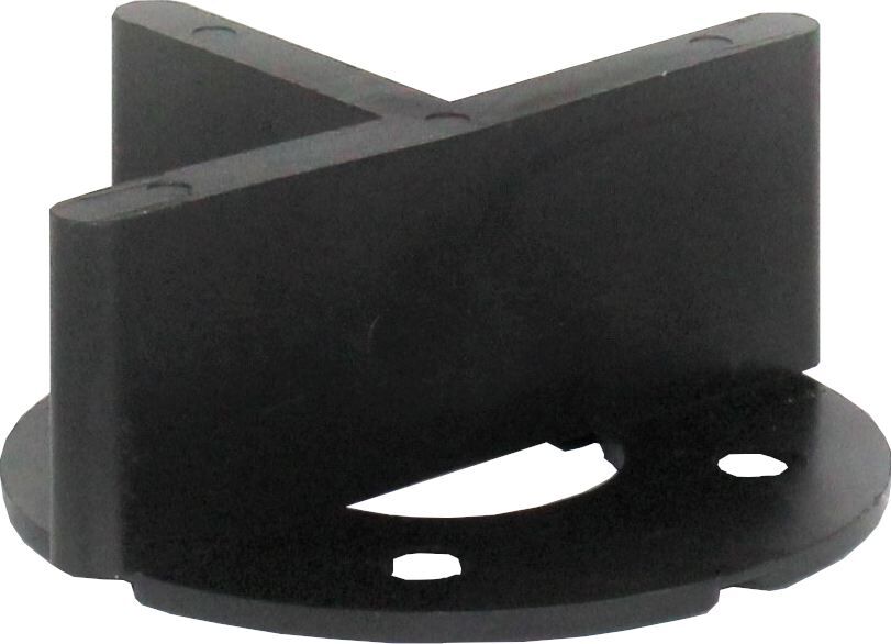 Fugen T-Stück Kunststoff mit Bodenplatte FK-BT, 4x22 mm Fuge, ⌀50 mm (100 Stk.)