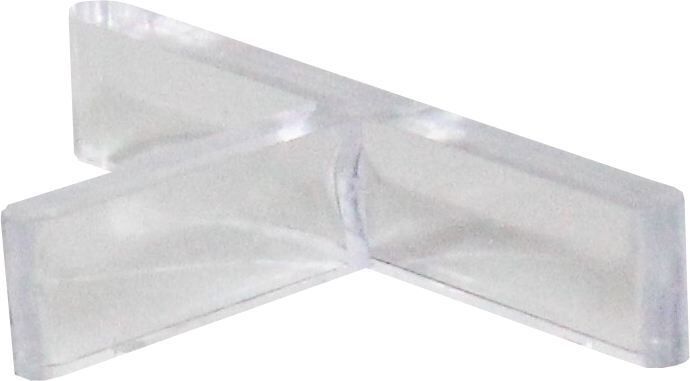 Fugen T-Stück Kunststoff FK-T, 4x10 mm Fuge, Transparent (100 Stk.)