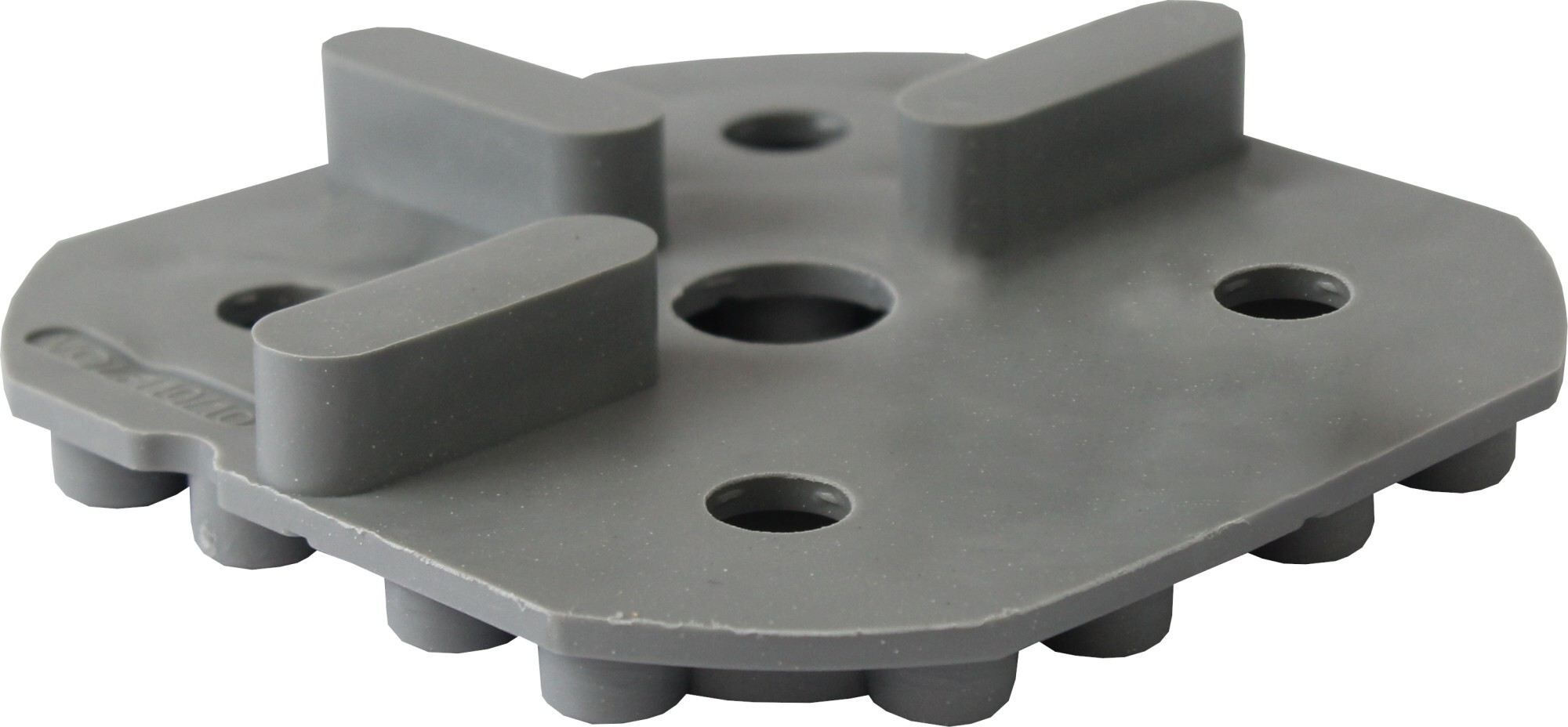 VOLFILAGER gummierter Kunststoff GK-UT, 10 mm Höhe, 10x10mm Fuge, 3 Stege (60 Stk.)