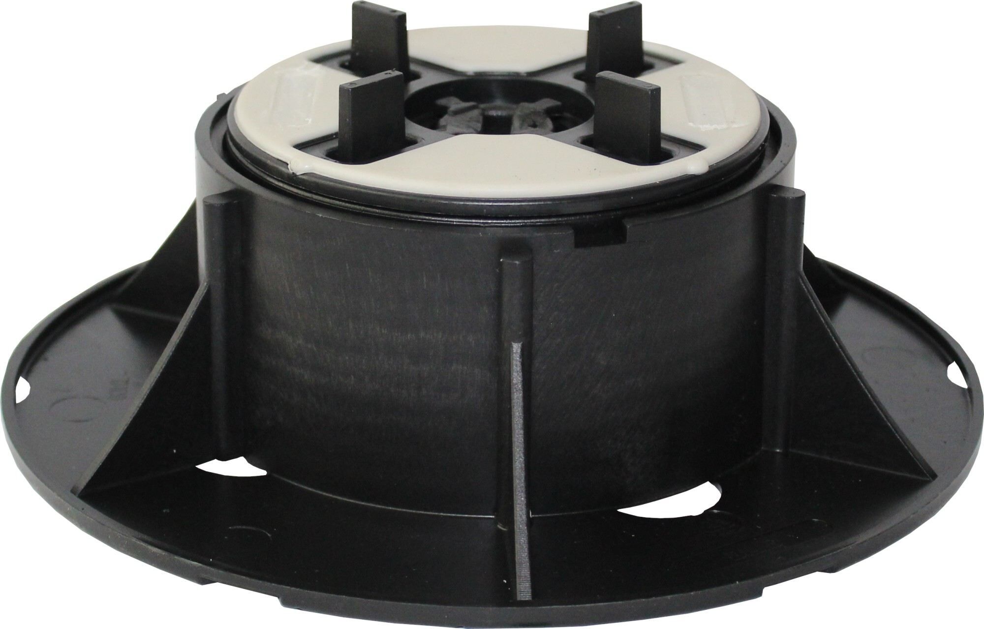 Stelzlager höhenverstellbar 3-tlg. SK-V 403, 60-100 mm Höhe, 4x12 mm Fuge, brechbar, ⌀110 mm (20 Stk.)