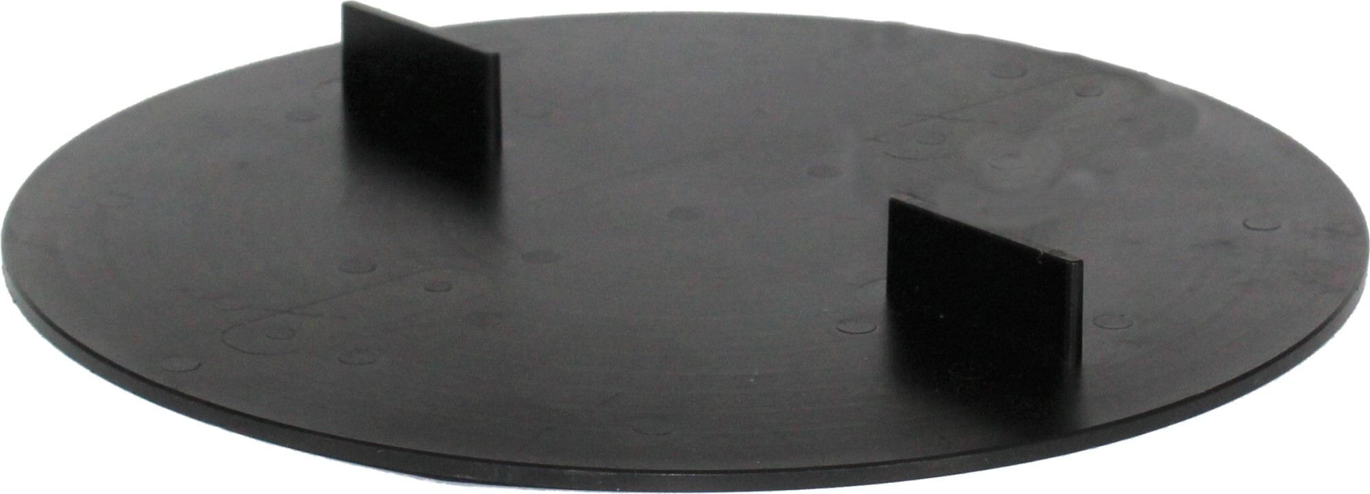 Scheibe für Splitt- & Kiesbett VS-UI, Kunststoff, 2 Stege, 2 mm Höhe, 2x10 mm Fuge, ⌀140 mm (20 Stk.)