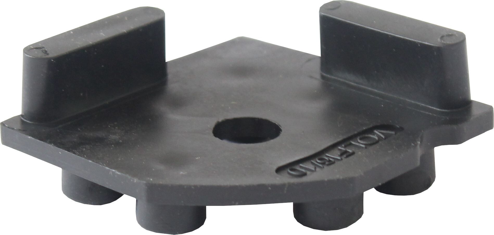 VOLFILAGER Eckstück Kunststoff WK-UE, 10 mm Aufbauhöhe, 6x10 mm Fuge