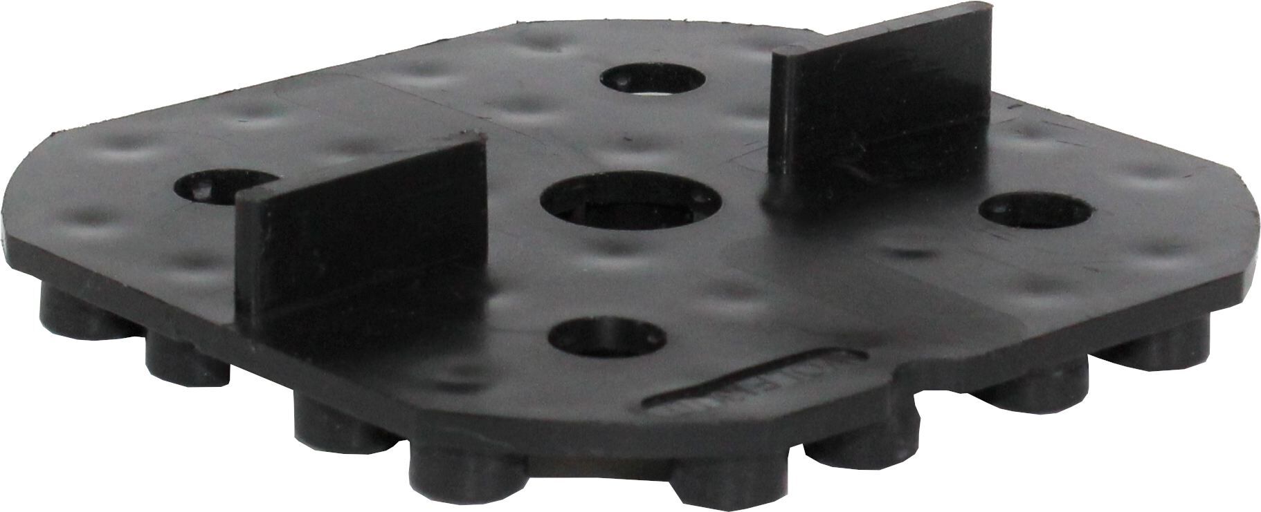 VOLFILAGER Kunststoff 2 Stege WK-UI, 10 mm Aufbauhöhe, 6x10 mm Fuge, ⌀95 mm (60 Stk.)