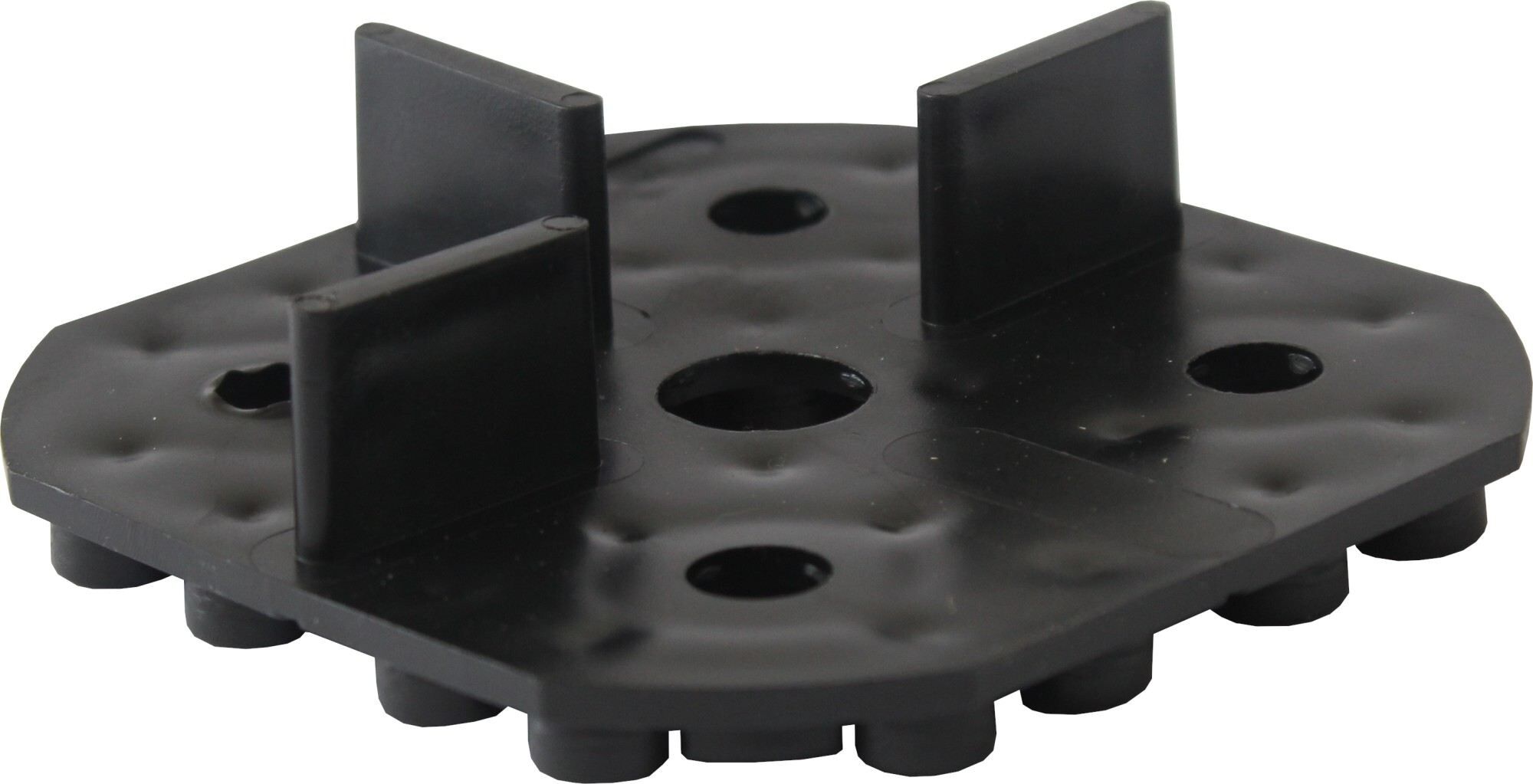 VOLFILAGER Kunststoff 3 Stege WK-UT, 10 mm Aufbauhöhe, 4x19 mm Fuge, ⌀95 mm
