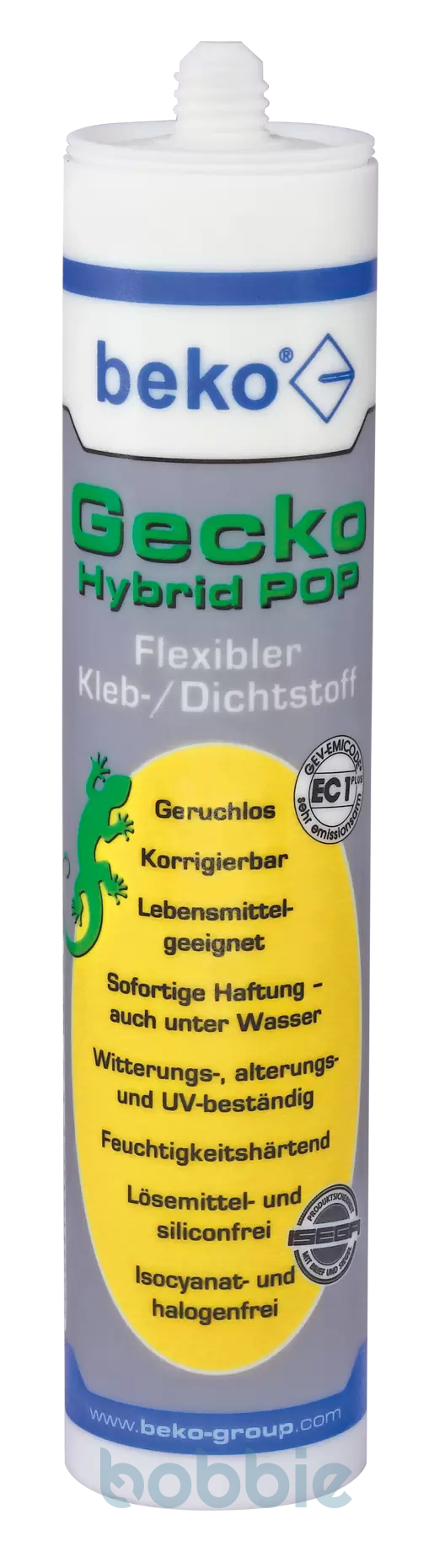 beko24531061683811520bobbie Gecko Hybrid POP 310 ml GRAUBRAUN Kleb-/Dichtstoff