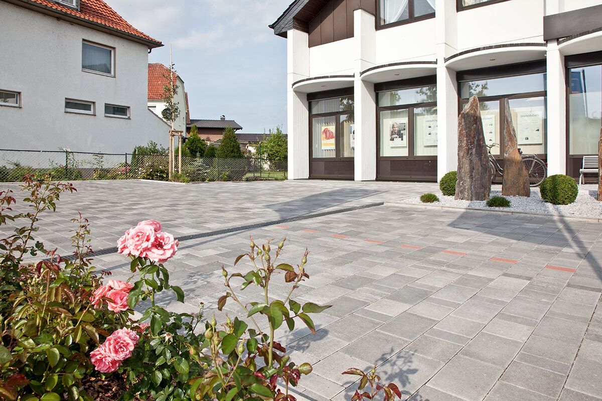 Modula Plus® Galant Quadratstein Bianco 20/20 - 195 x 195 x 80