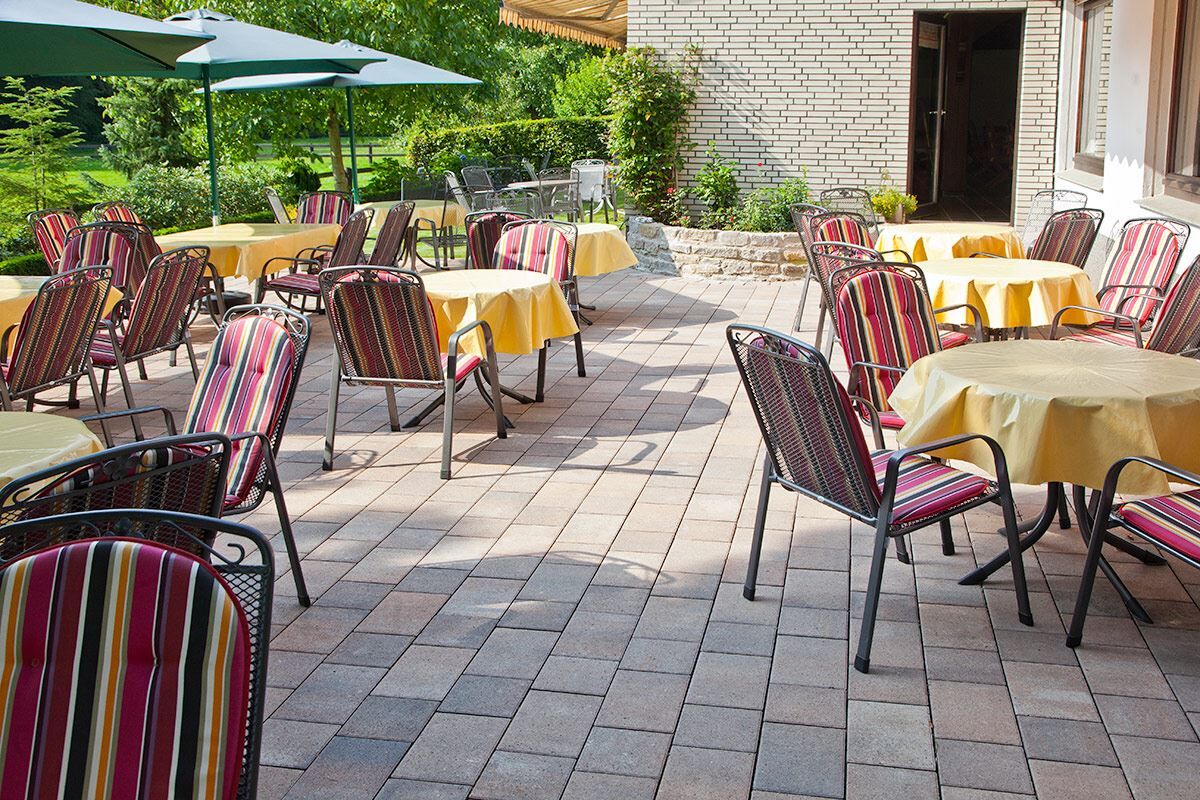 Modula Plus® Galant Quadratstein Muschel/Sand Nuanciert 20/20 - 195 x 195 x 80
