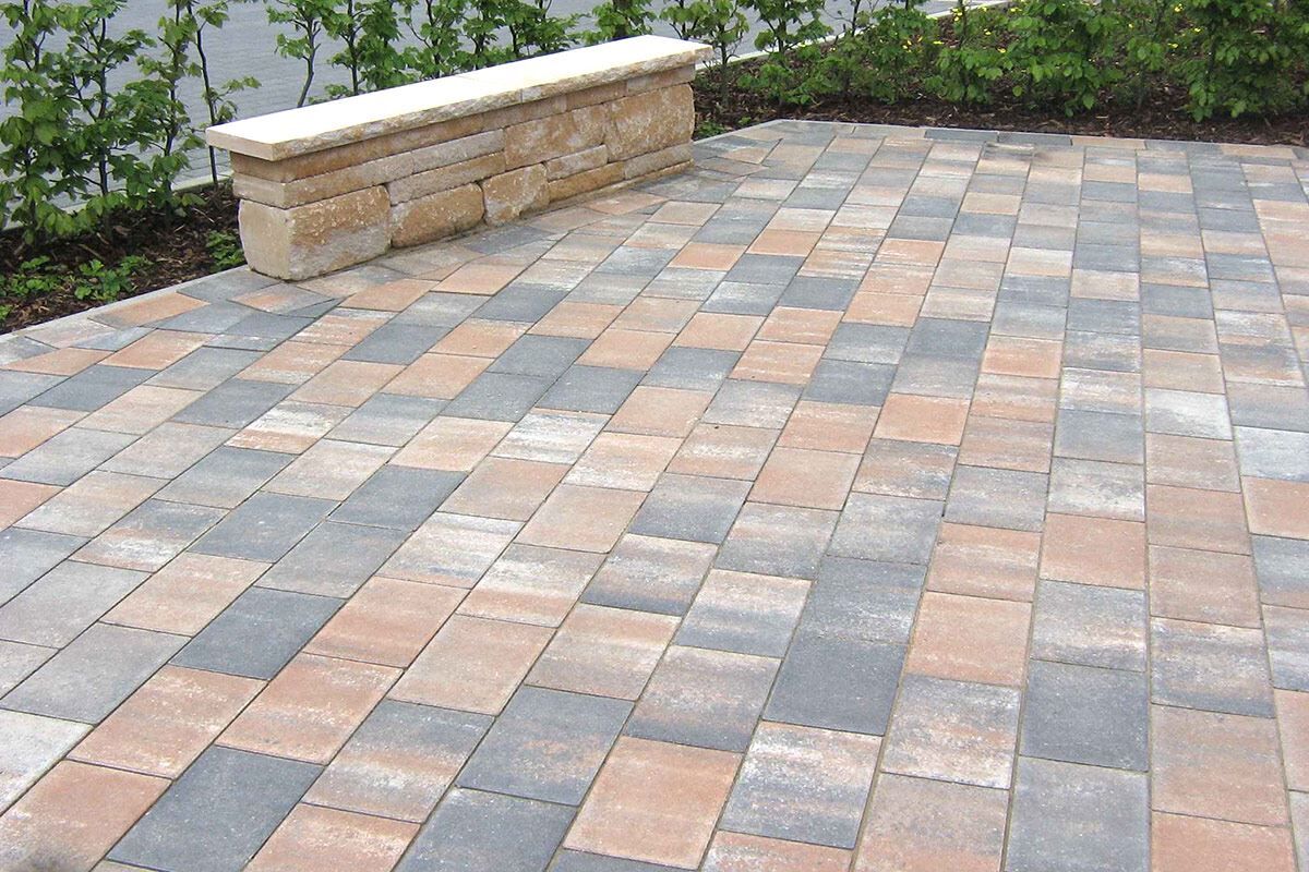 Modula Plus® Galant Quadratstein Schiefer/Beige Nuanciert 20/20 - 195 x 195 x 80