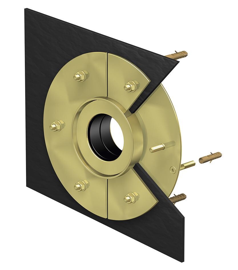 Curaflex F/2/SD/6 mit DPS DN 200 für 105,0 - 115,0 GGV / EPDM