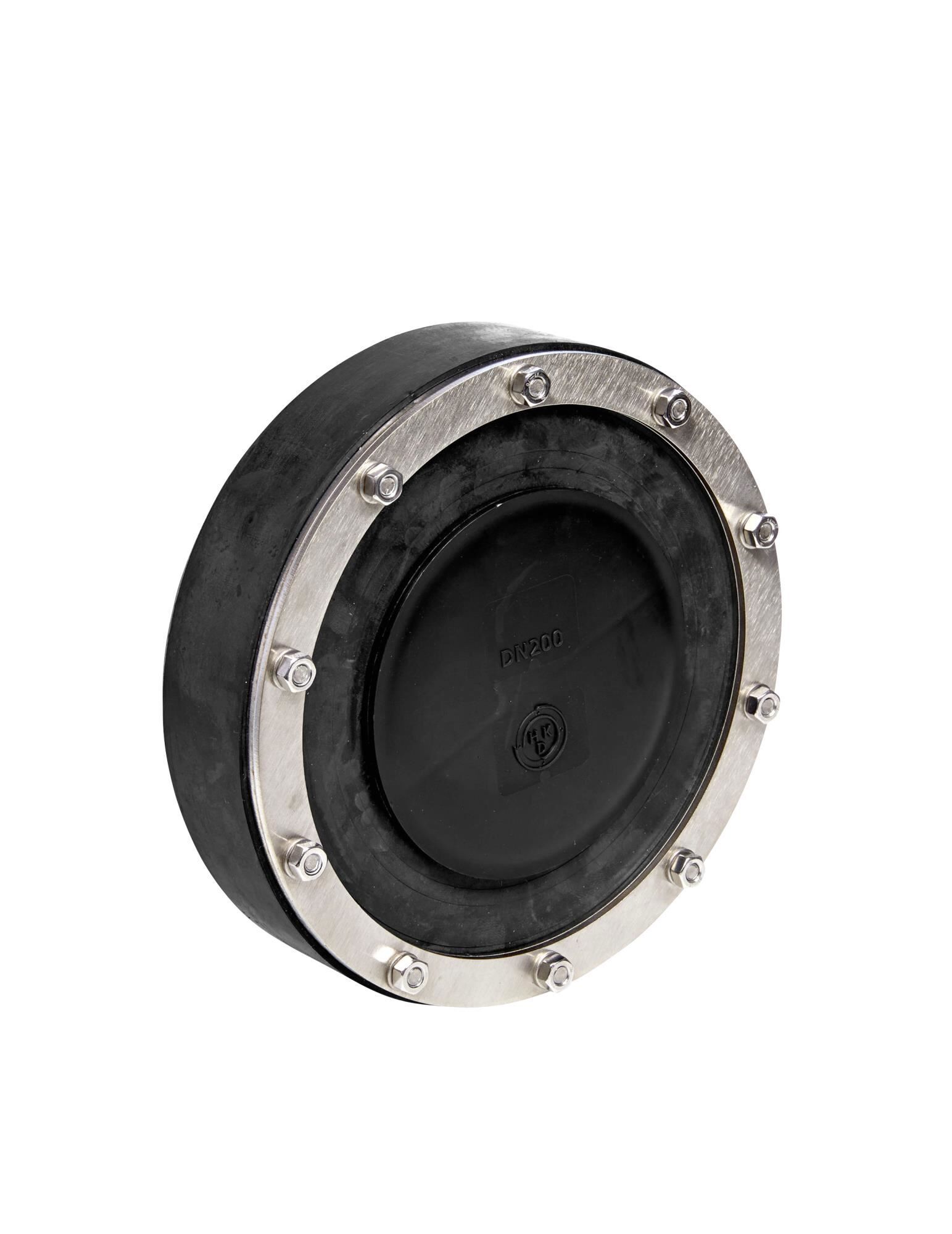 HKD Dichtungseinsatz Domo-V V2A / EPDM für 0, 63, 75, 90, und 110 mm DN 150