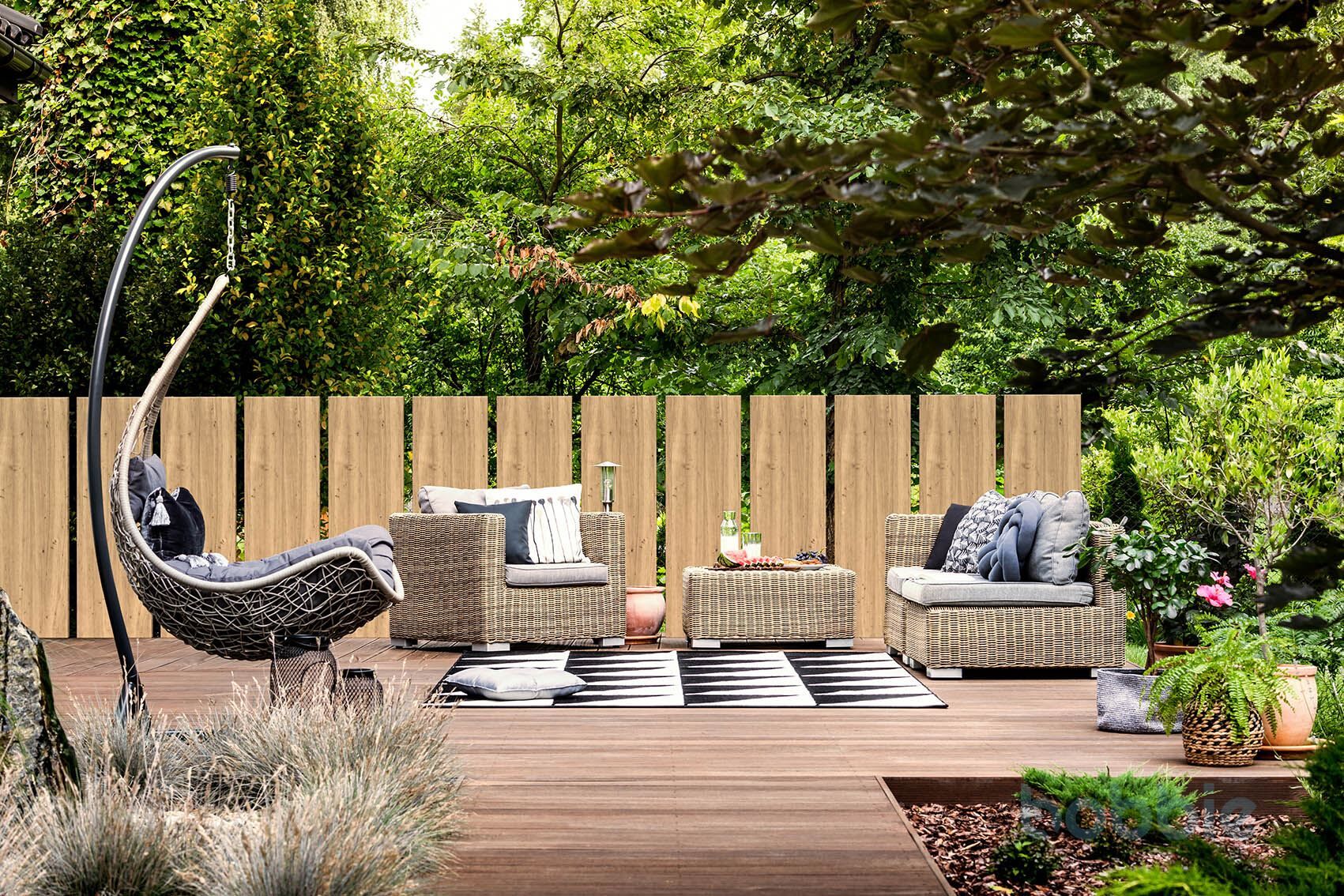 Palisaden-Sichtschutz