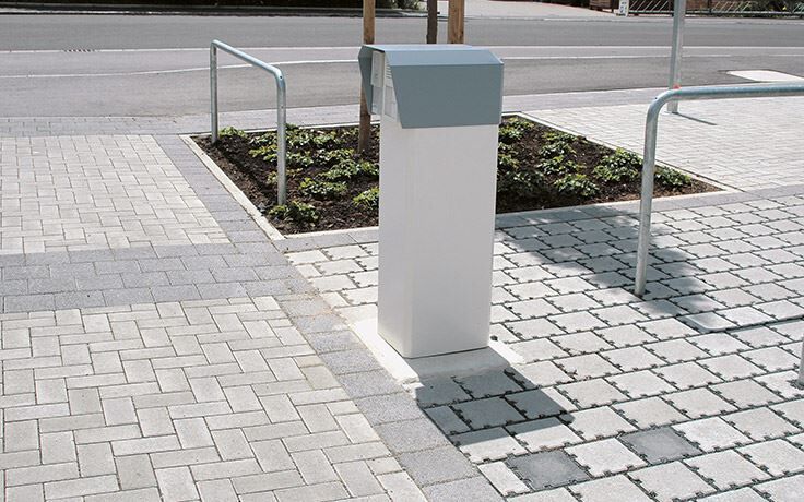 Ökopflaster Quadratpflaster Öko