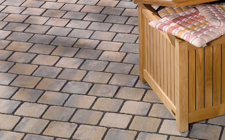 Ökopflaster Schlosshof Drain ugK