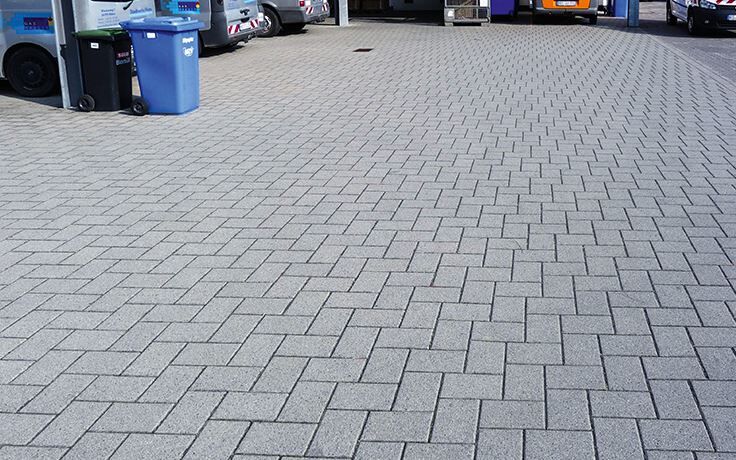 Funktionspflaster Quadrat- und Rechteckpflaster