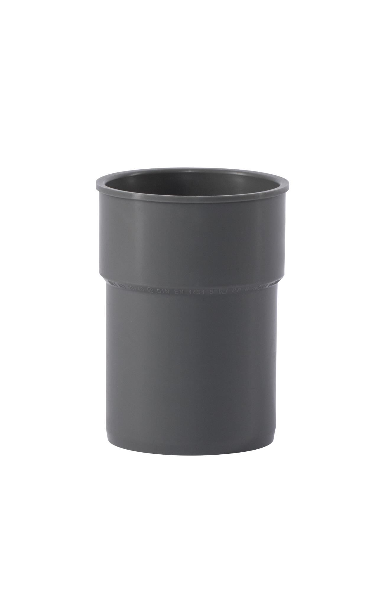 HTsafeS Siphonanschlussstück an Metall und Kunststoff DN/OD 50/40