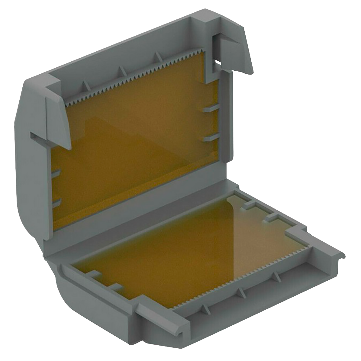 Gelbox WAGO  Größe Abzweig für Aderleitungen mit Gel max 4mm² Klemmen