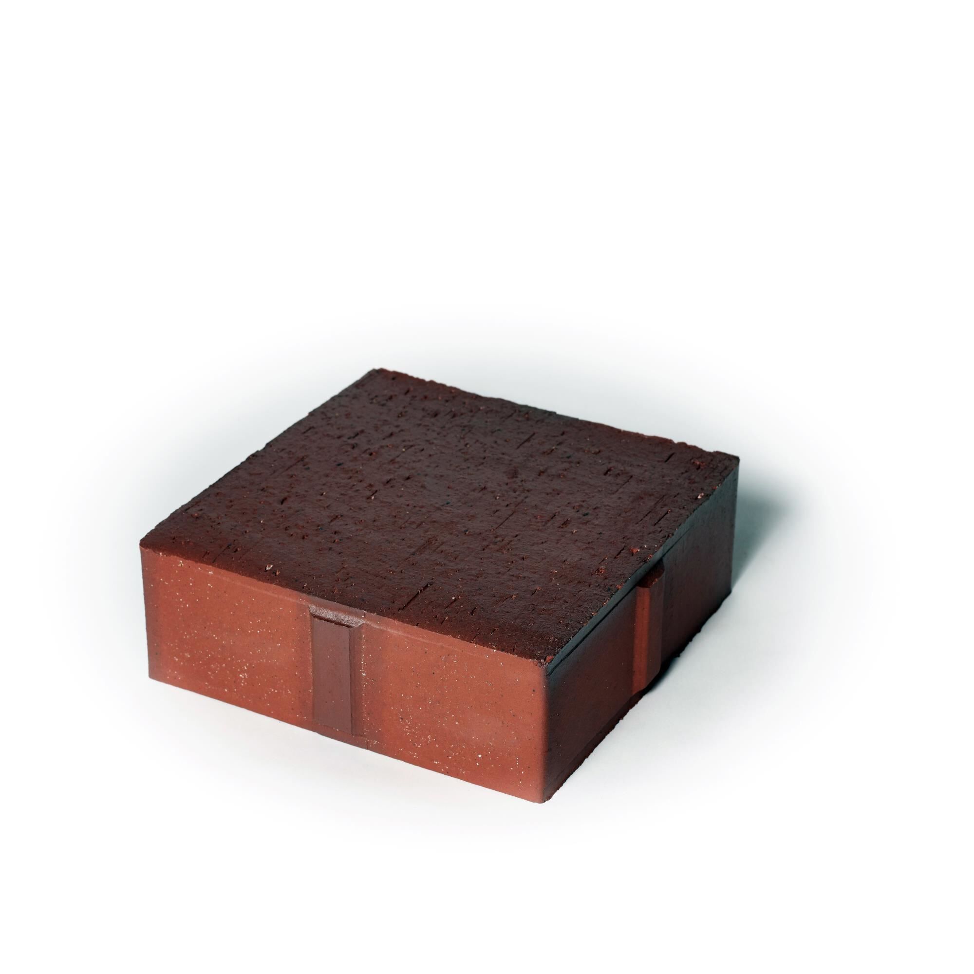 Pflasterklinker I. Klasse, 200/200/71 mm, Mahagoni