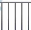 Frontgitterzaun „Basic Top“ ohne Überstand
