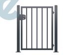 Tore 1-flg. für Frontgitterzaun „Basic“ und „Easy“ mit und ohne Überstand