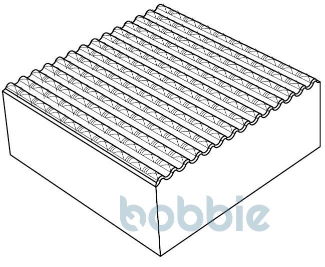 Rillenplatte SR 20/20 A 14