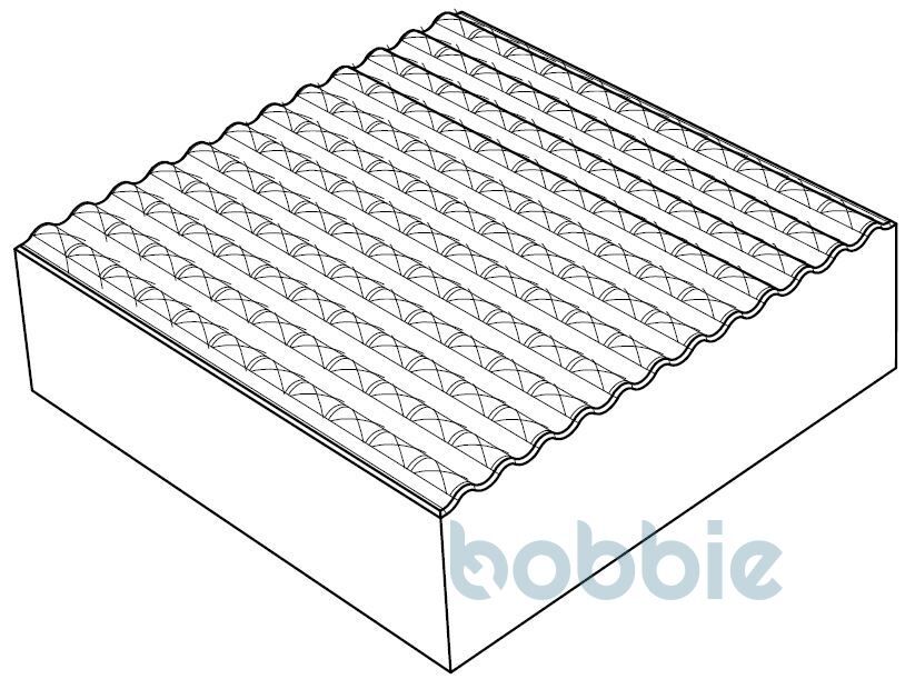 Rillenplatte SR 25/25 A 20