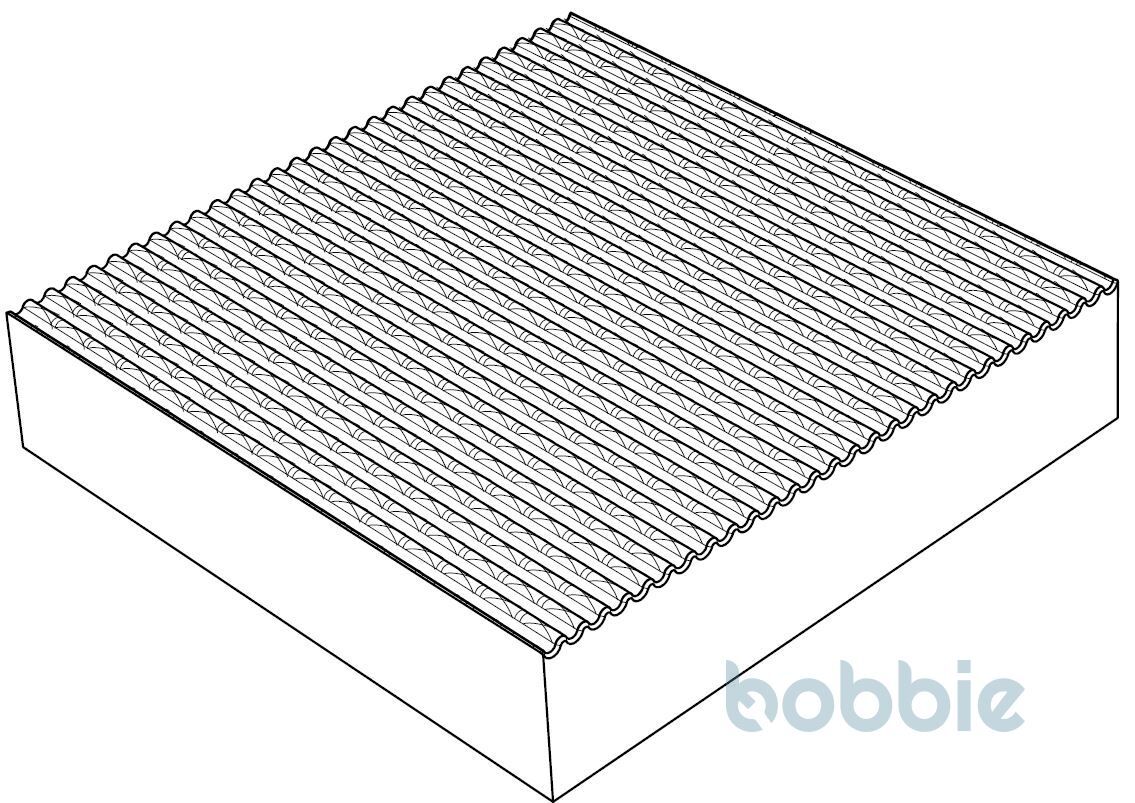 Rillenplatte SR 35/35 A 12