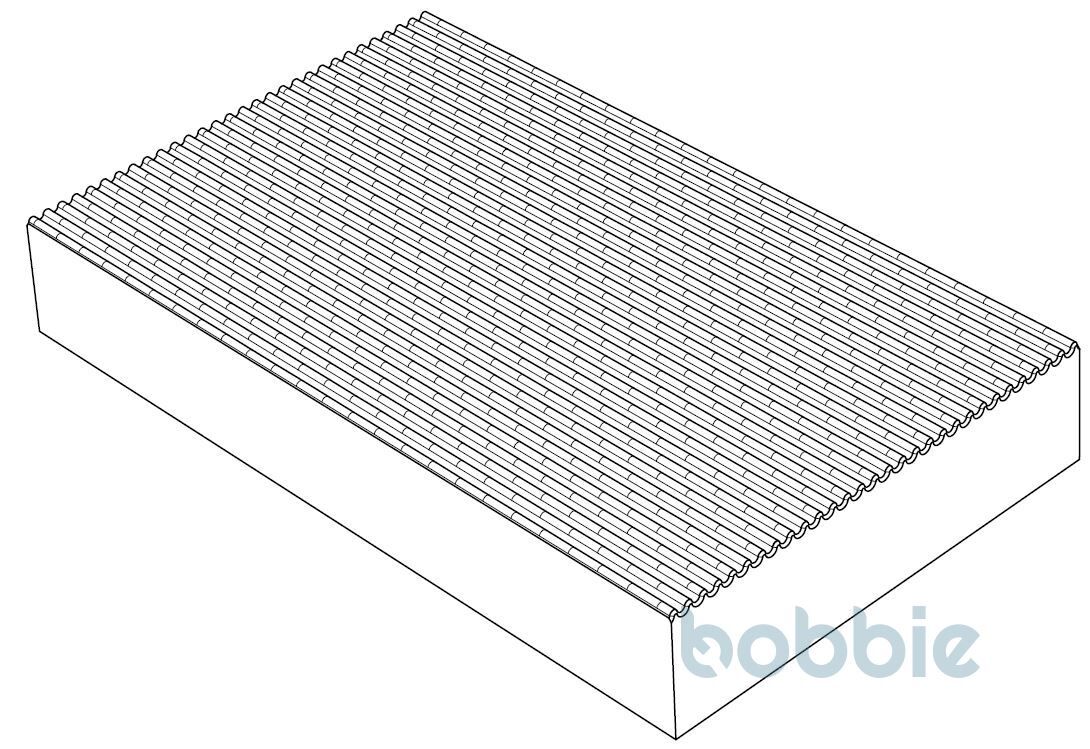 Rillenplatte SR 50/30 A 10