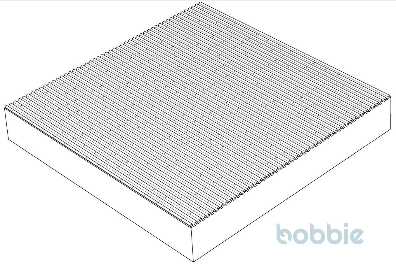Rillenplatte SR 50/50 A 10
