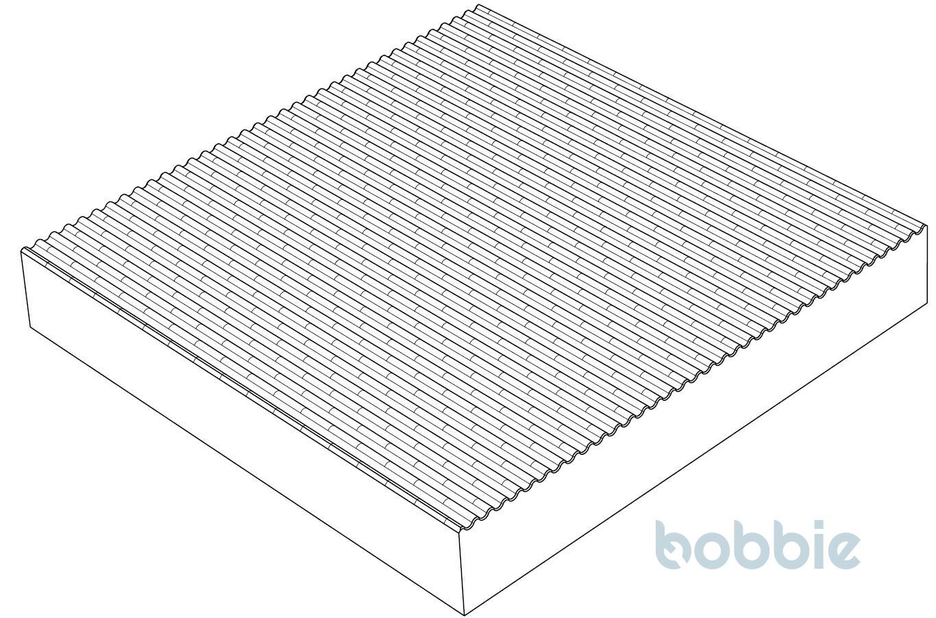 IKMBSR_50-50_A_141629722646bobbie Rillenplatte SR 50/50 A 14