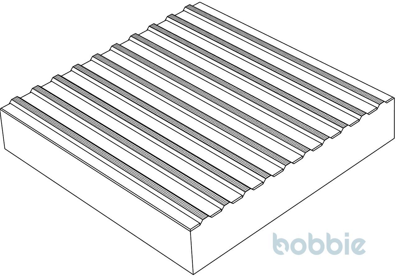 IKMBTR_40-40_AR_381629722645bobbie Rippenplatte TR 40/40 AR 38