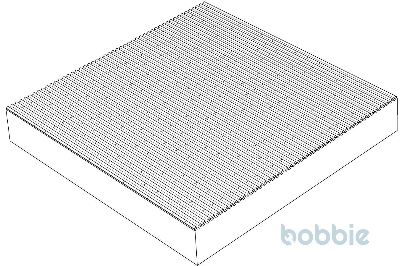 IKMBSR_40-40_A_101629722646bobbie Rillenplatte SR 40/40 A 10