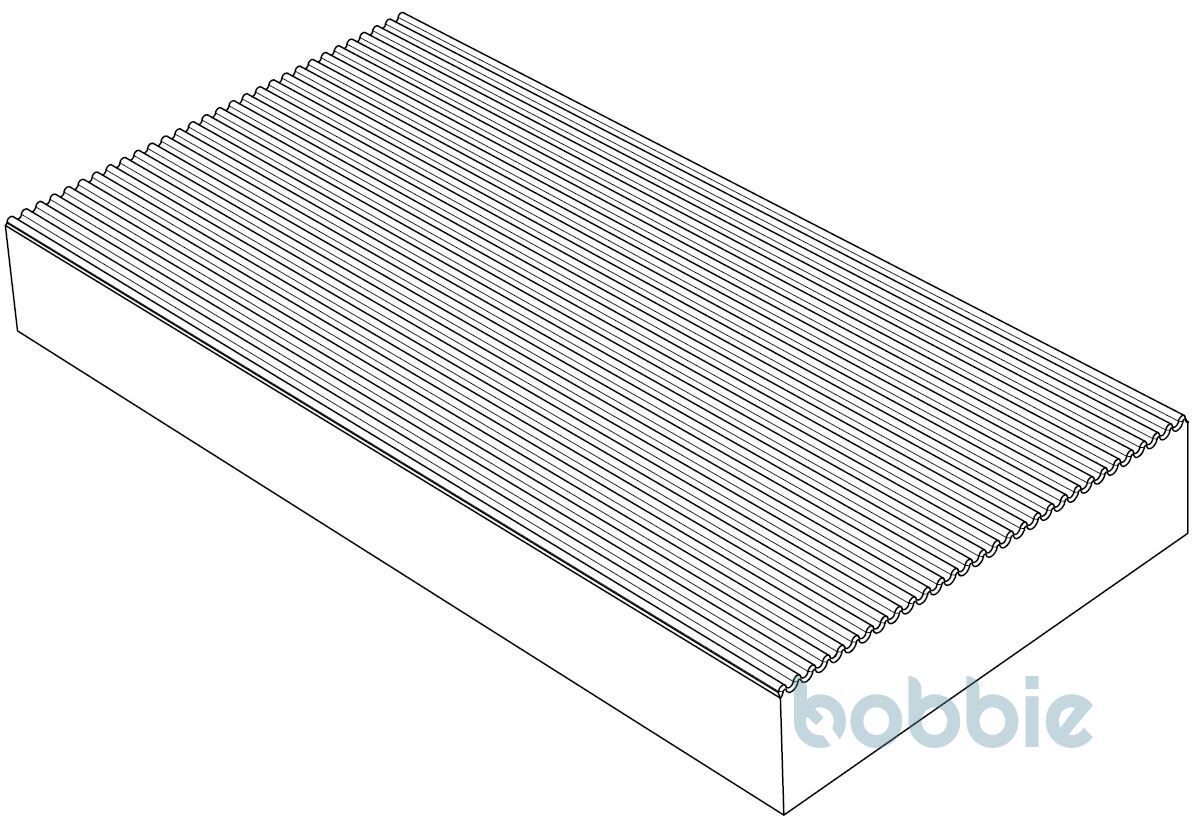 Rillenplatte SR 60/30 A 10