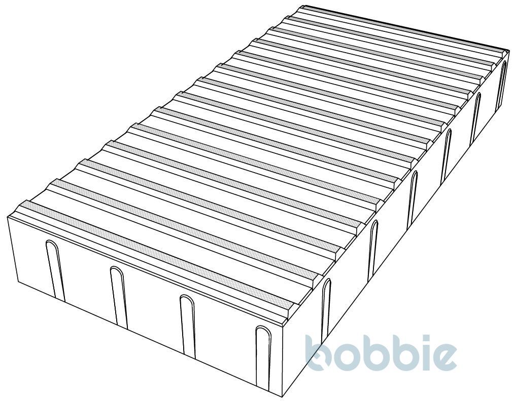 IKMBTR_60-30_AR_43_quer1629722645bobbie Rippenplatte TR 60/30 AR 43 RL = 30 cm