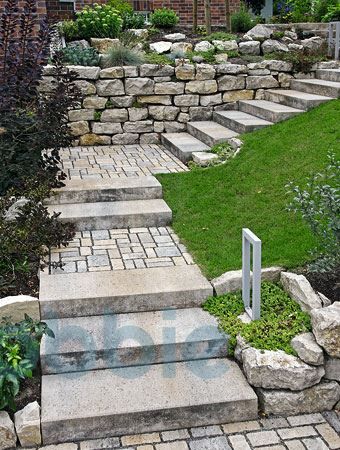 Krautz Gestaltungselemente Blockstufen Exclusiv