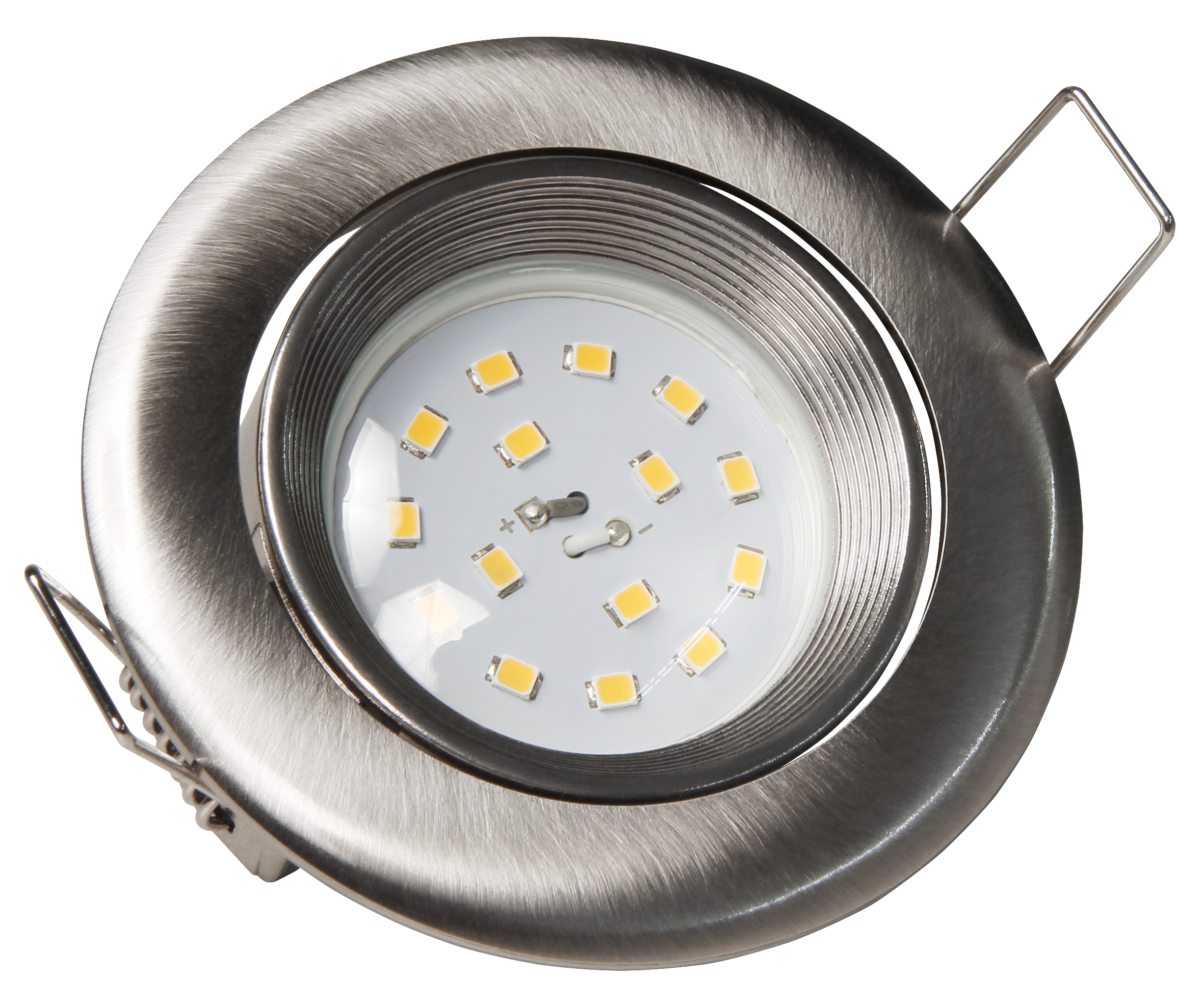 LED Einbauleuchte McShine  Ø83mm 5W 400lm warmweiß schwenkbar ultra flach