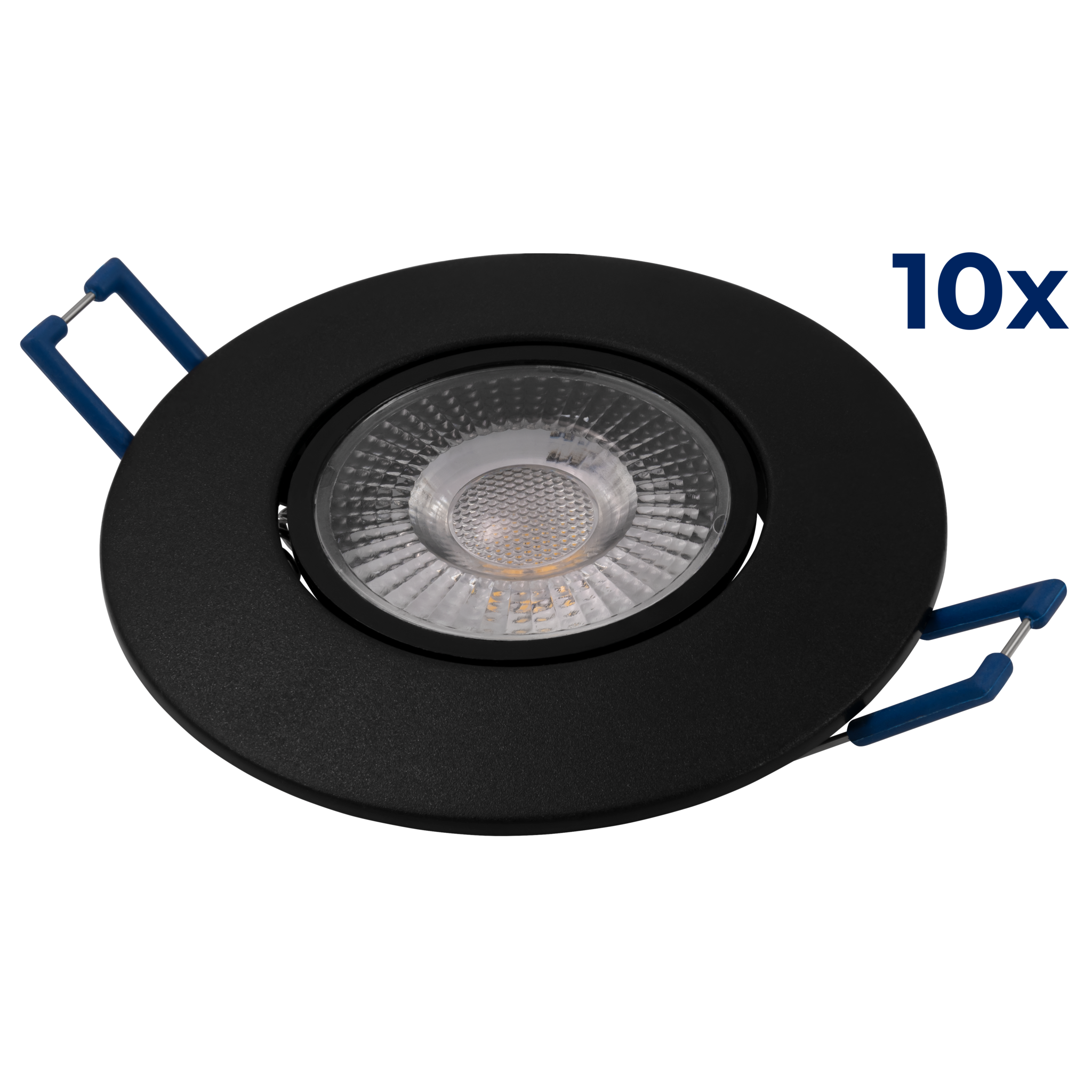 LED-Einbauleuchte McShine ''EL-313C'' 4,5W, 450lm, CCT 3000-4000-6000K, 10er-Pack