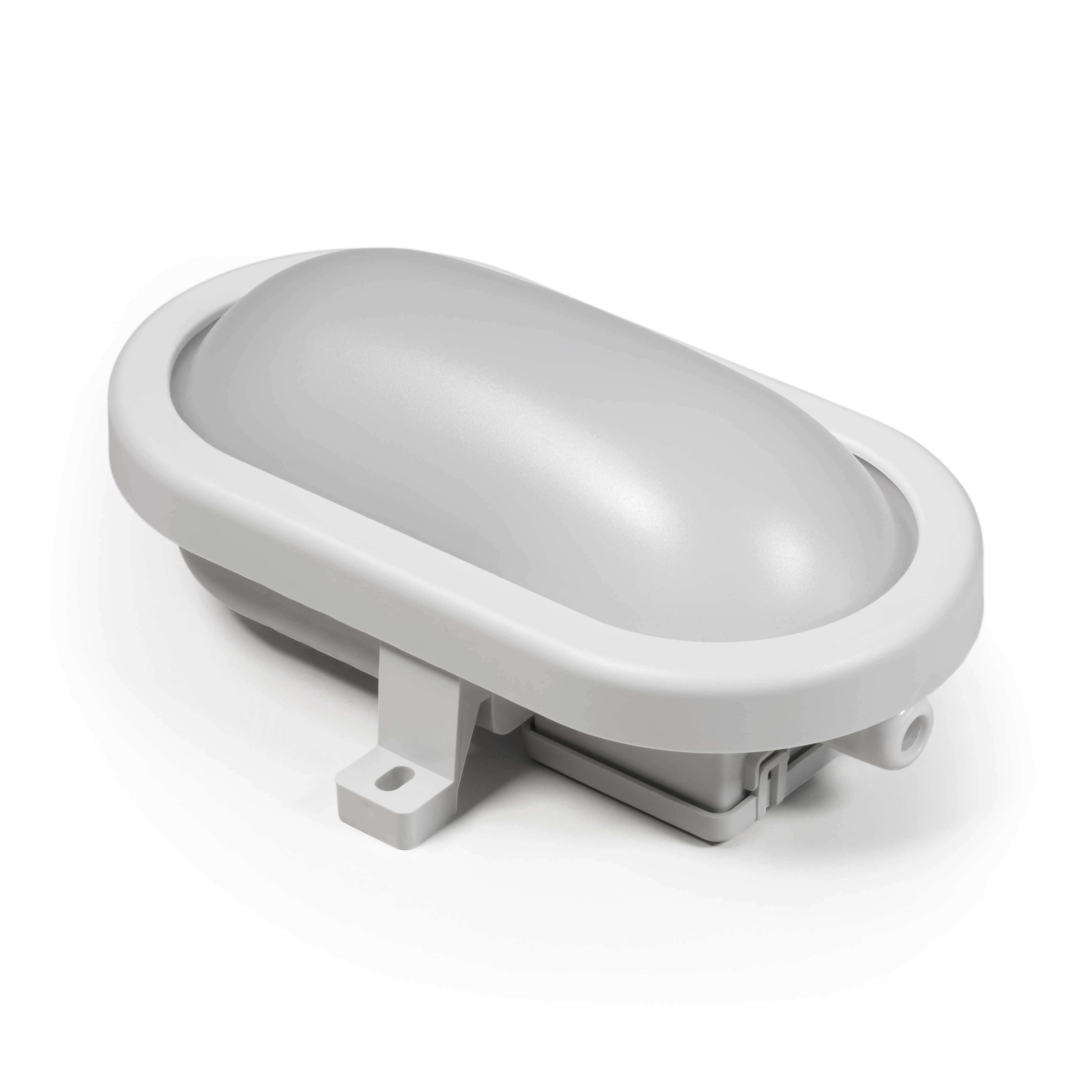 LED Feuchtraumleuchte McShine 450lm, 4000K, 6W, neutralweiß, IP65, 170x92x70mm