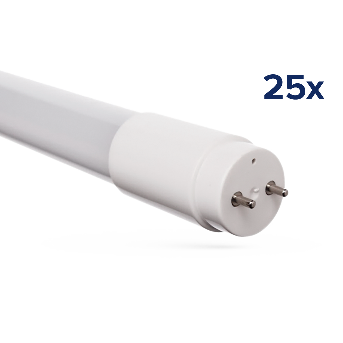 LED-Röhren, T8, 8,5W, G13, 900lm, 270°, 60cm, 4000K, neutralweiß, 25er-Pack