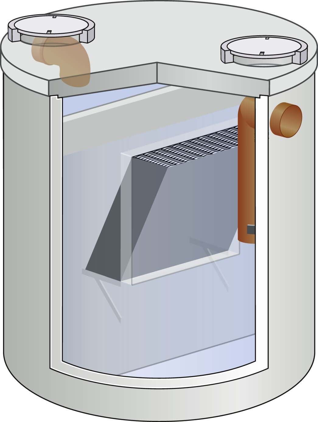 Lamellenklärer ViaTub 18R 63