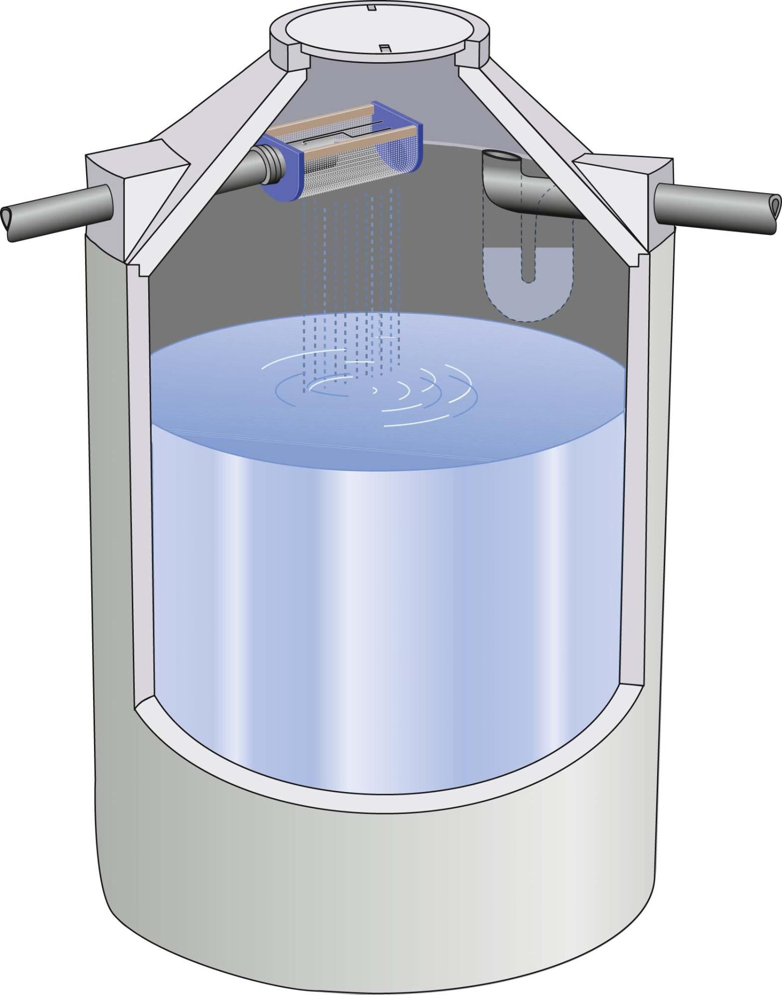 Regenspeicher Family GF 9100 mit Gartenfilter