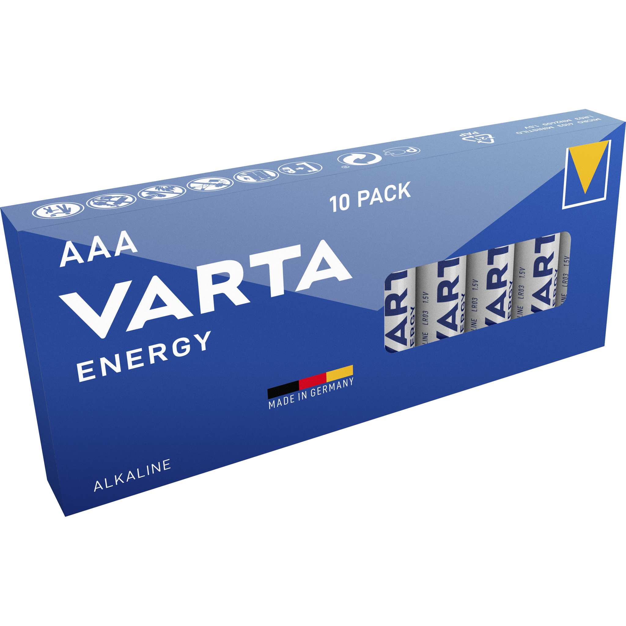 Batterie VARTA ''Energy'' Alkaline  Typ LR06 1 5V Pack