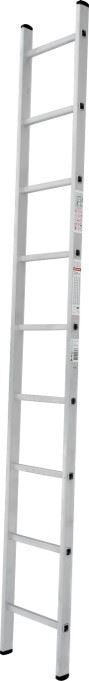 Sprossenleiter aus Aluminium, einteilig, NV 1210